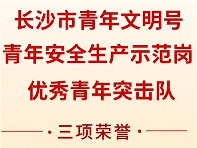 威勝集團(tuán)榮獲共青團(tuán)長沙市委“號(hào)手崗隊(duì)”建功大競賽三項(xiàng)榮譽(yù)